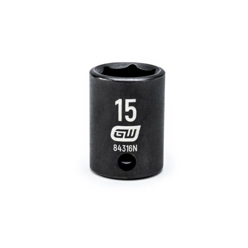15MM IMPACT SOCKET  3/8" DR GW-84316N