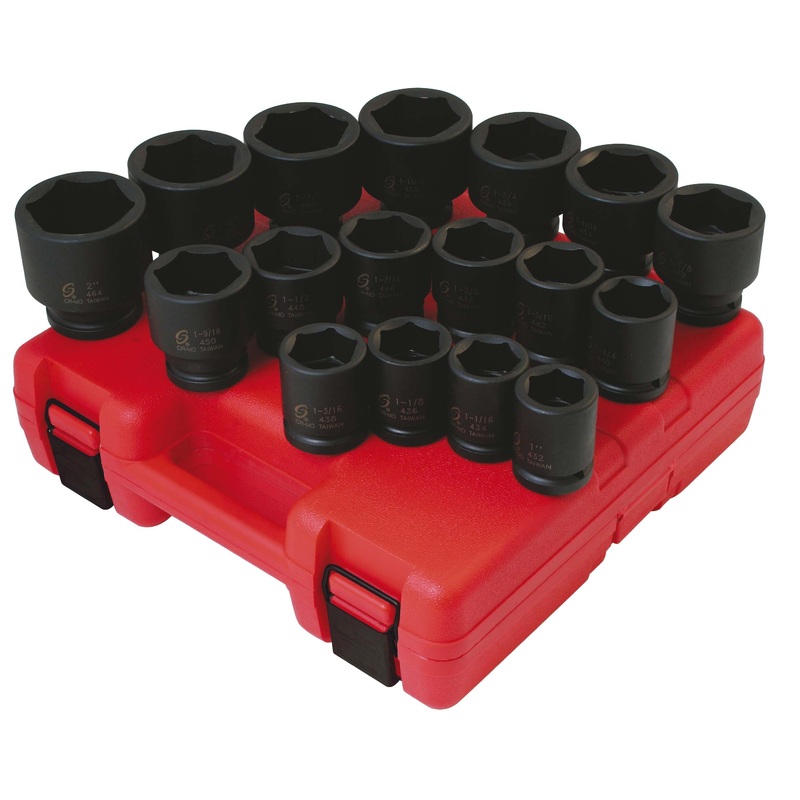 17 PC. SAE, DEEP 3/4" DR. IMP SKTS SX-4683