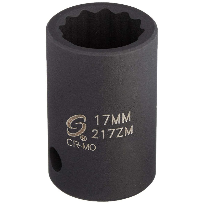 17MM IMPACT SOCKET-1/2" DR. 12PT.