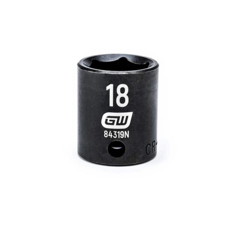 18MM- 3/8" DR IMPACT SOCKET GW-84319N