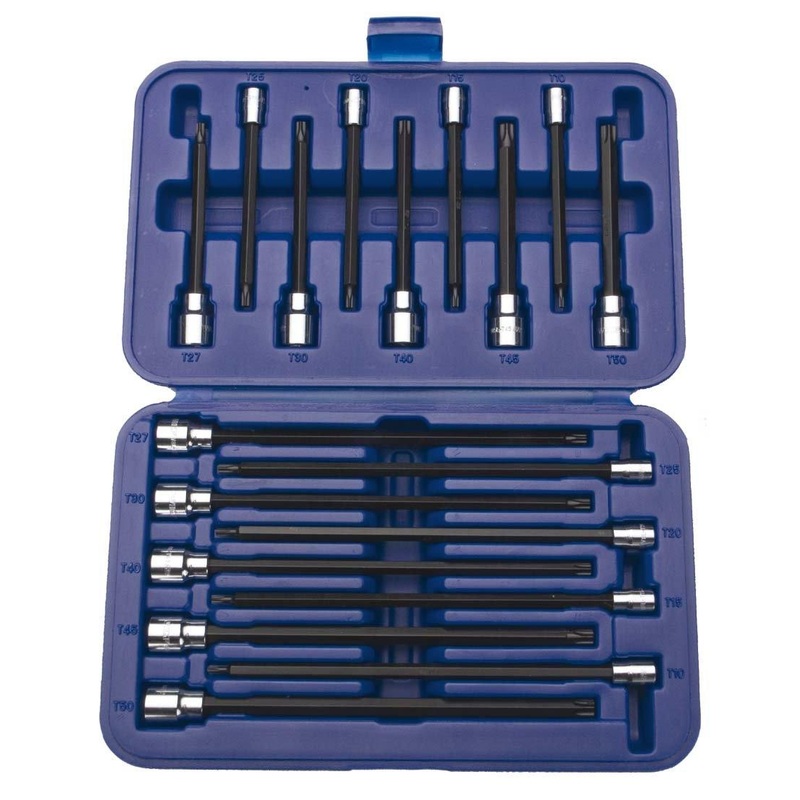 18PC 4.5" + 8" LONG TORX T10-T50 VIM-V458L