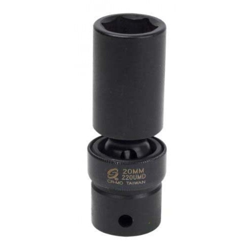 19 MM-DEEP FLEX IMPACT SOCKET-1/2" DR. SX-219UMD