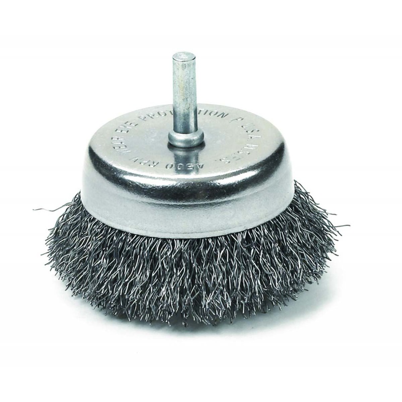 2 1/2" WIRE CUP BRUSH x 1/4 SHNK GW-2314D