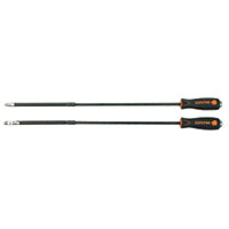 2 PIECE  24" LONG FLEX END 1/4" BIT & SOCKET DRIVER SET MH-66305