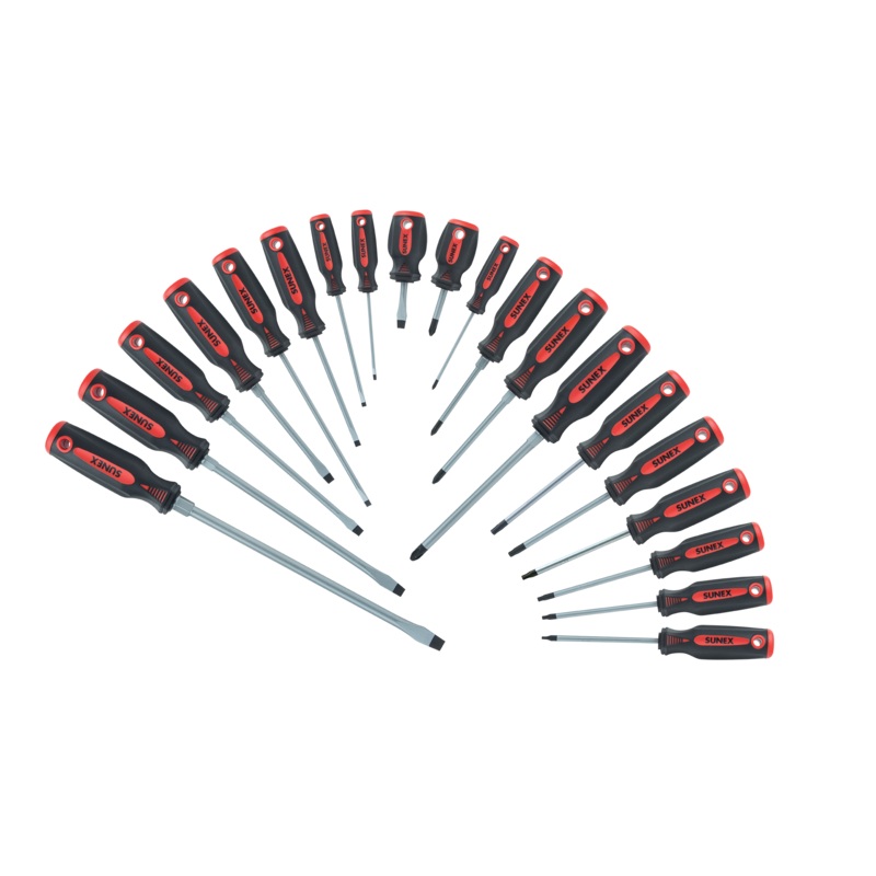 20 PIECE SCREWDRIVER SET SX-1120SS