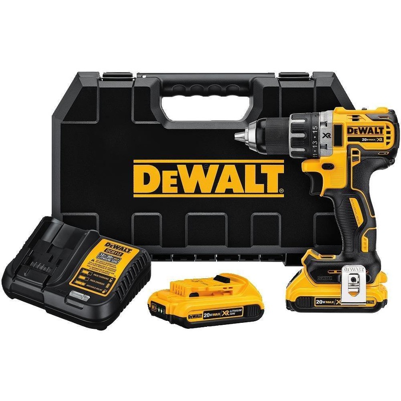 20V MAX DRILL DRIVER KIT 1/2"  DEW-DCD791D2