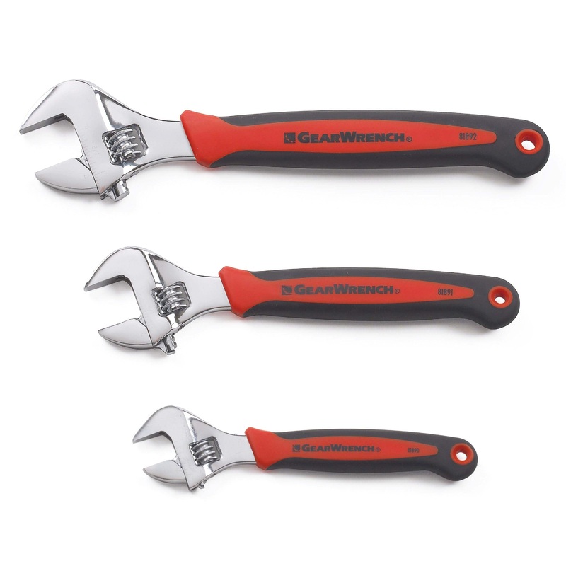 3PC ADJUSTABLE WRENCH SET