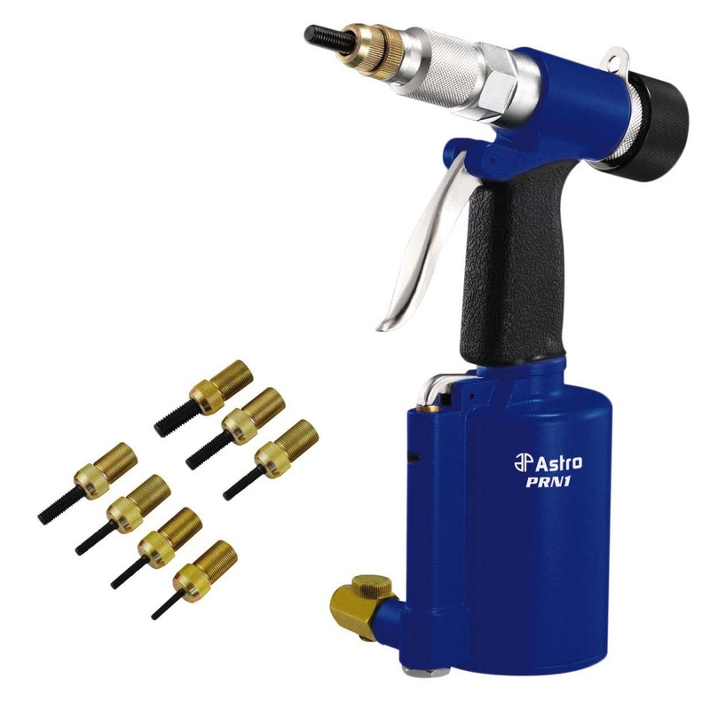 3/8" CAPACITY, PNEUMATIC RIVET NUT SETTING KIT