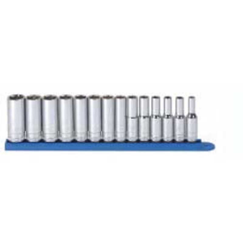 3/8" DR. METRIC 14 PC DEEP SET