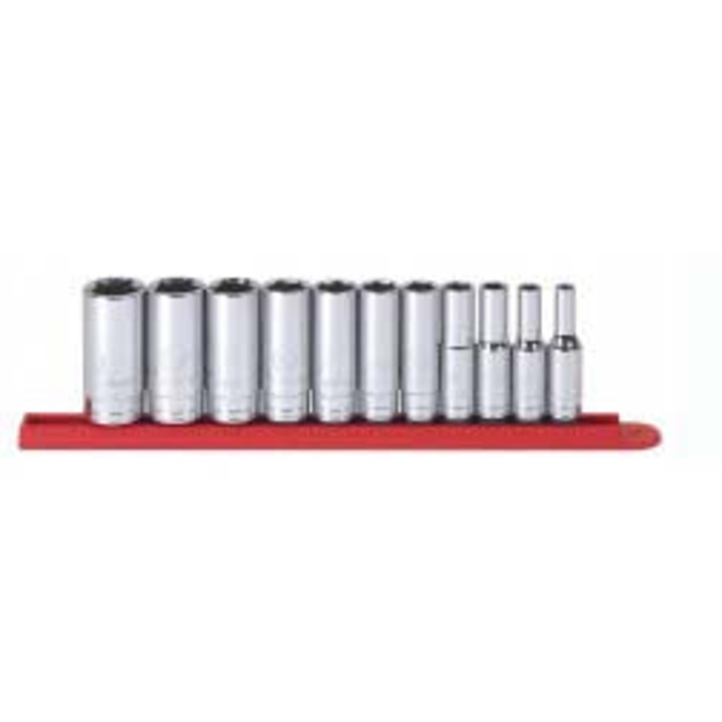 3/8" DR. SAE 11 PC DEEP SKT SET