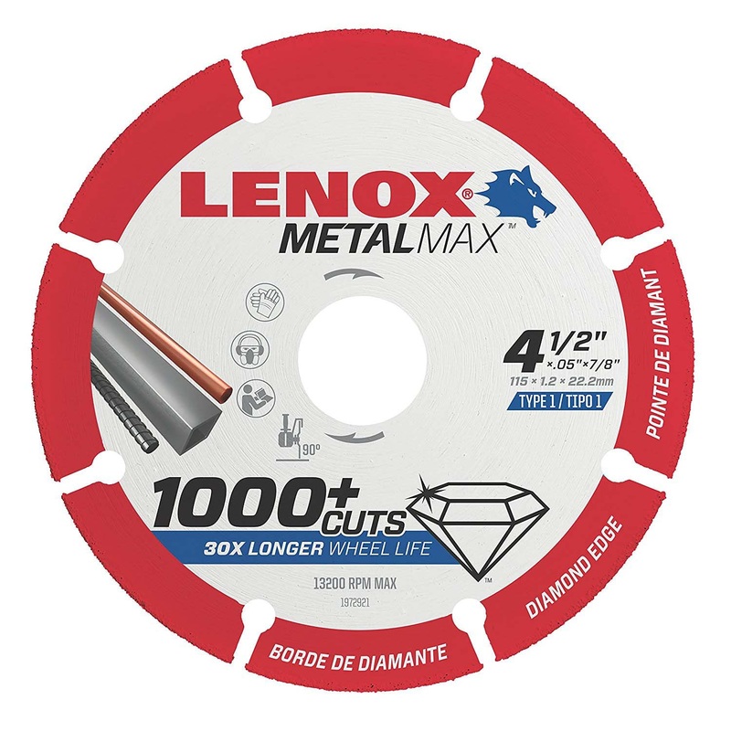 4.5" x 7/8" METALMAX CUT-OFF WHEEL