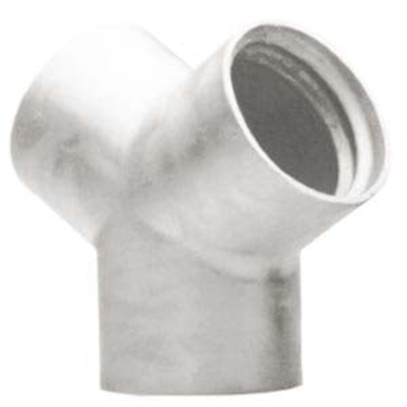 4" "Y" ALUMINIUM ADAPTER