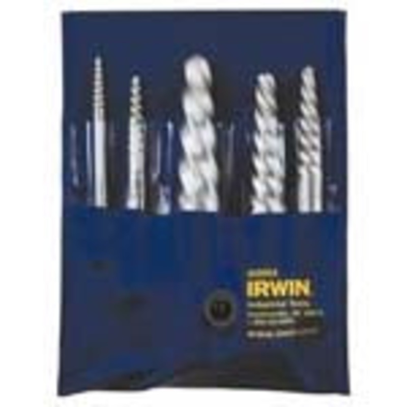 5PC SPIRAL FLUTE SCREW EXTRACTOR