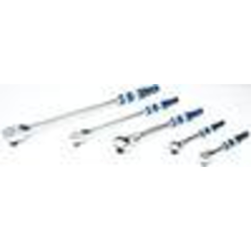 5PC 90T RATCHET SET (3 SEALED HEAD 1/4,3/8,1/2 & 1/4, 3/8 SWIVEL )
