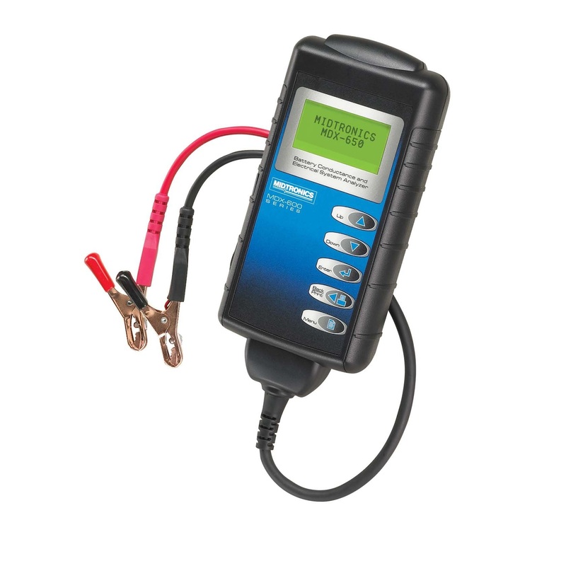 6/12V BATTERY/ELEC. SYSTEM TESTER MT-MDX-650