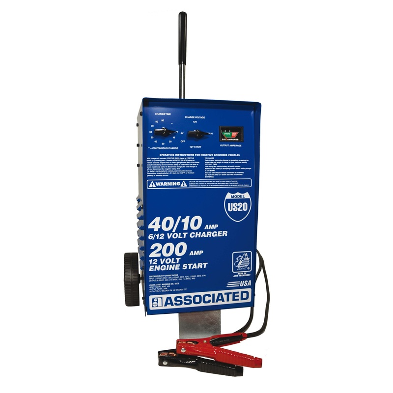 6/12V VALUE CHARGER W/90 MIN TIMER ASE-US20