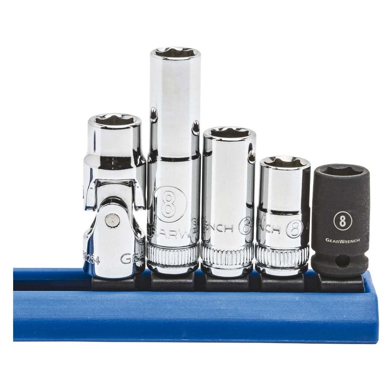 8MM TO-GO SOCKETS  (1/4" DR)