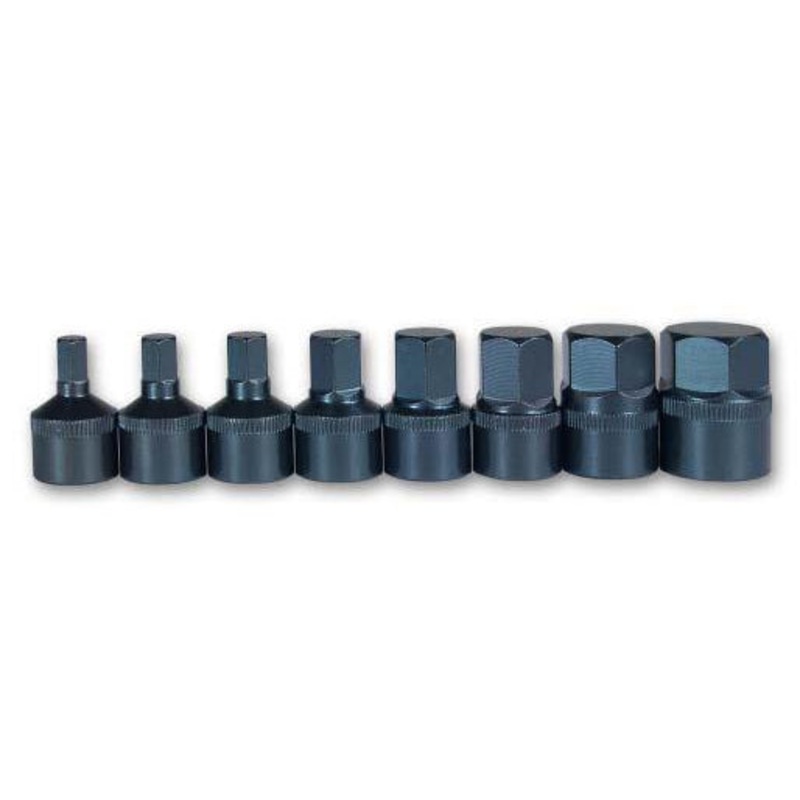8PC 3/8 DR METRIC STUB.IMP.SET