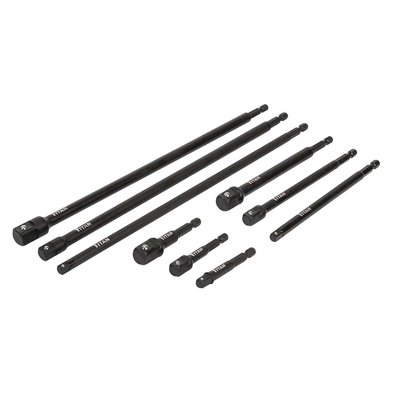 9 PIECE IMPACT SOCKET ADAPTER SET TTN-12089
