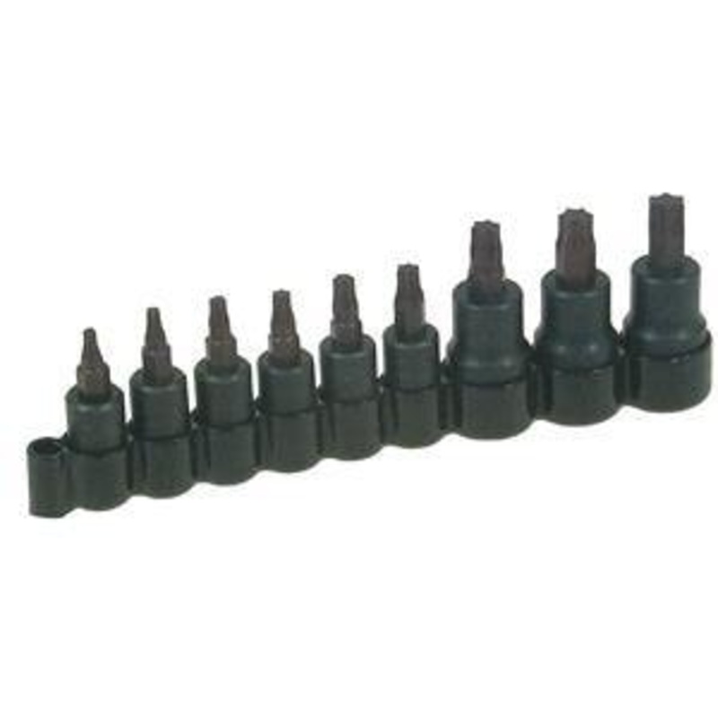 9 PIECE TORX PLUS BIT SET