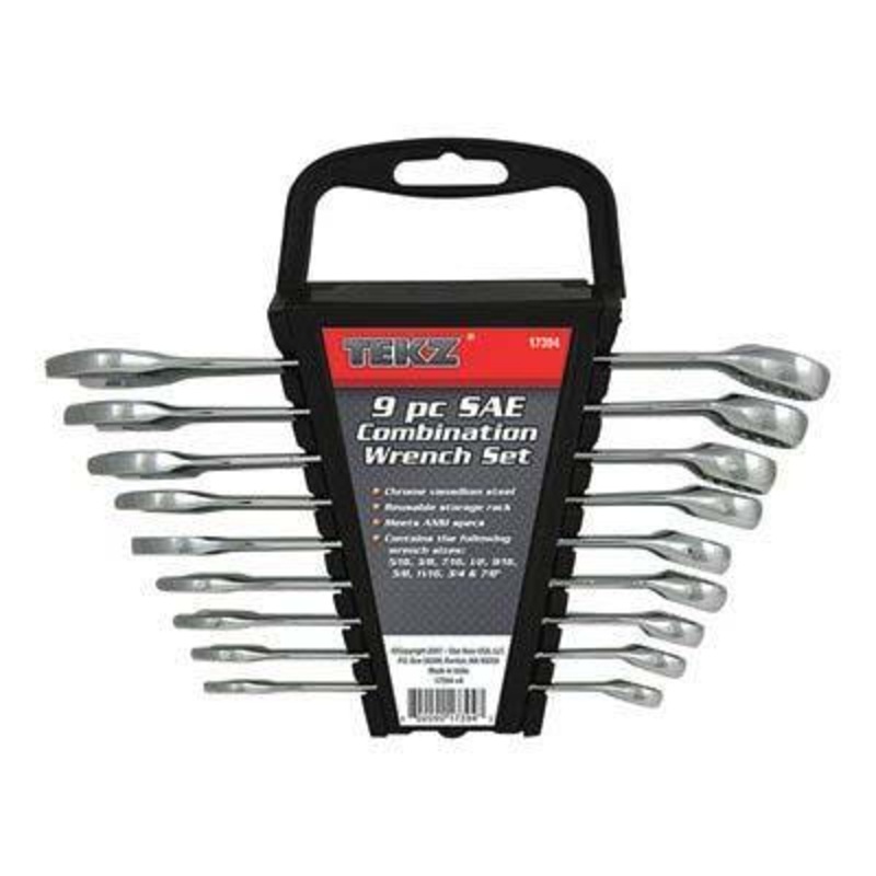 9PC SAE WRENCH SET