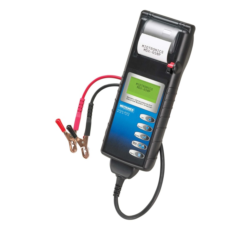 BATT/ELEC. SYS TESTER W/ PRINTER MT-MDX-650P