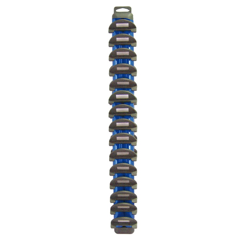 BLUE - 15 SLOT WRENCH RACK EZ-WR1500B