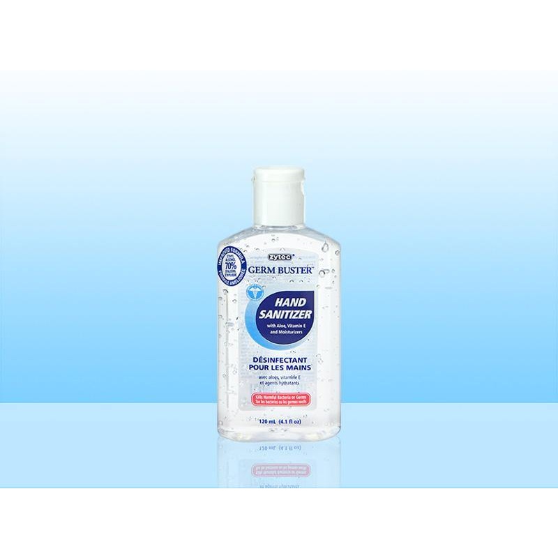 120 mL Hand Sanitizer with Aloe, Vitamin E & Moisturizers - 24/Case
