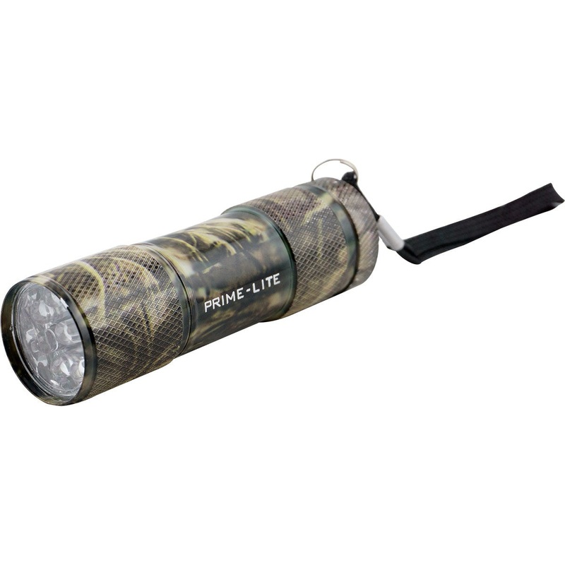 9 LED Camo Aluminum Flashlight - 3 x AAA