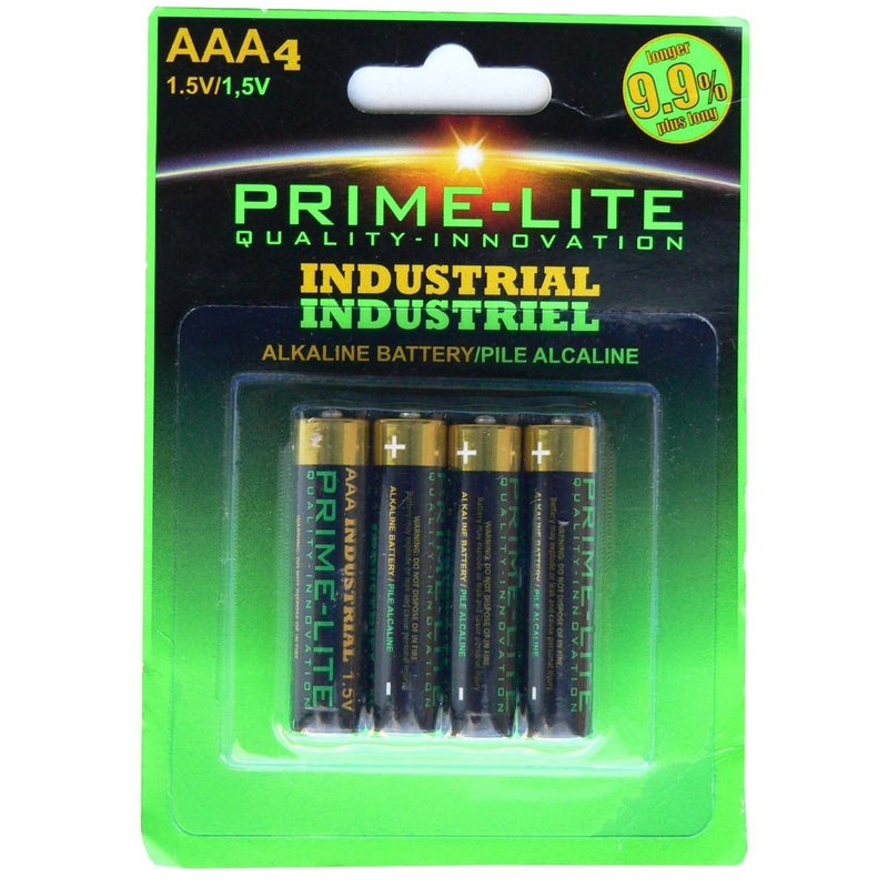 4 Pack Carded AAA Batteries-