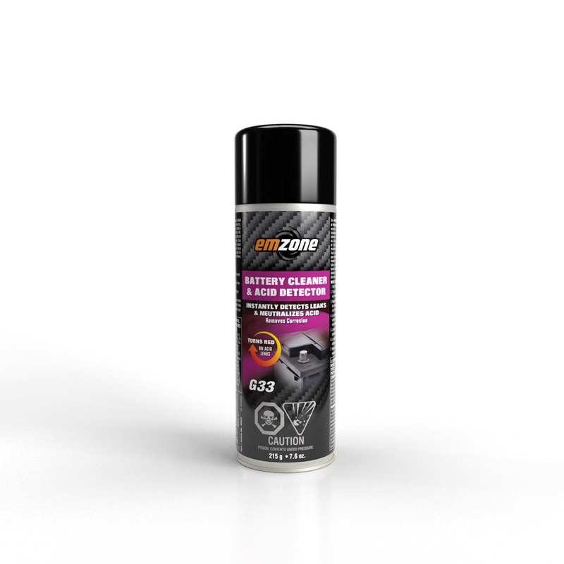 Battery Cleaner & Acid Detector  - 215 g  7.6 oz - 12/case EM-45033