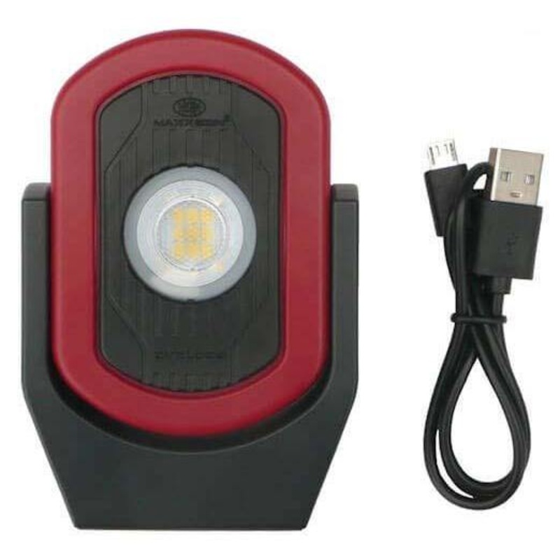 Red WorkStar CYCLOPS LED with Battery Indicator, Tripod Socket MAX-810