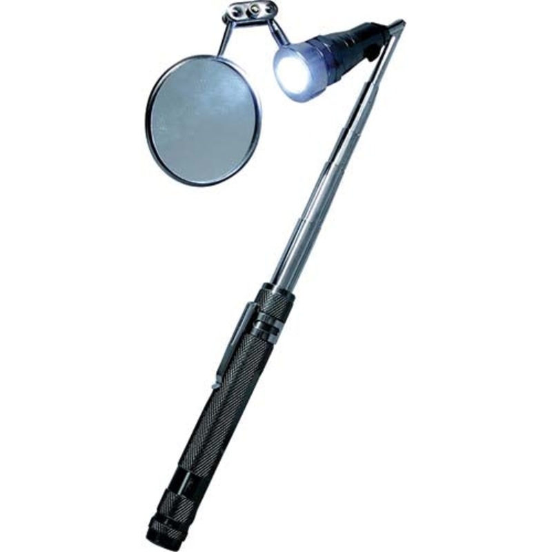 3 LED Magnetic Pickup Lite & Inspection Mirror Kit - 4 x LR44 PRI-24-882