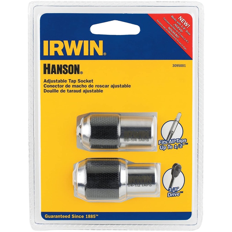 2 PIECE ADJUSTABLE TAP SOCKET SET HAN-3095001
