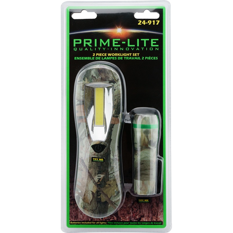 2 Piece Camo Worklight Set - Multiple PRI-24-917