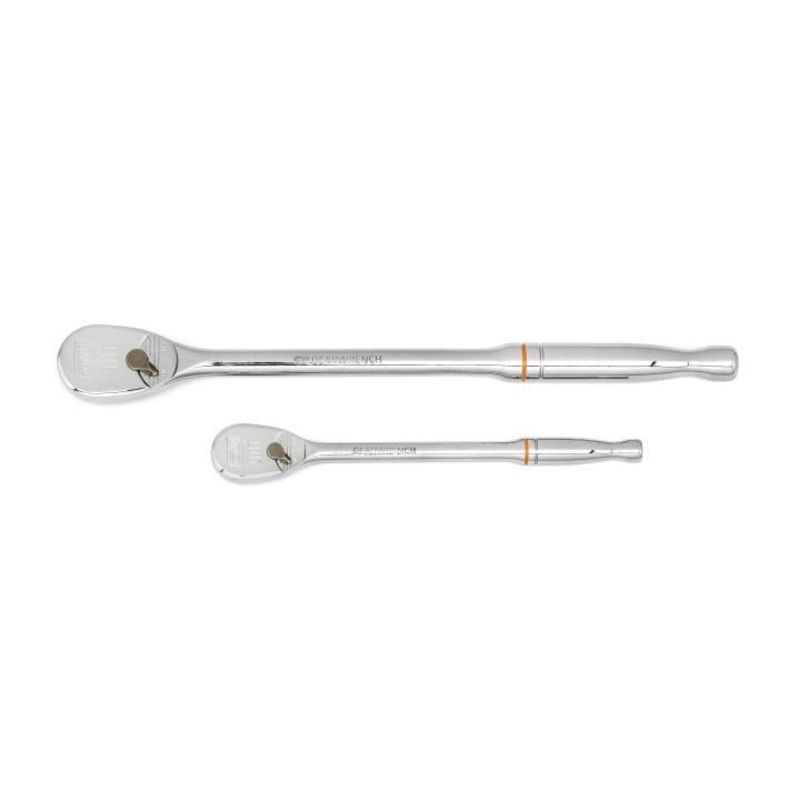 2 PIECE 1/4" & 3/8" LONG HANDLE RATCHET SET GW-81268T