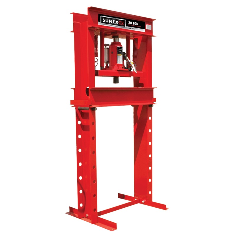 20T PRESS WITH AIR/HYD PUMP -FOB
