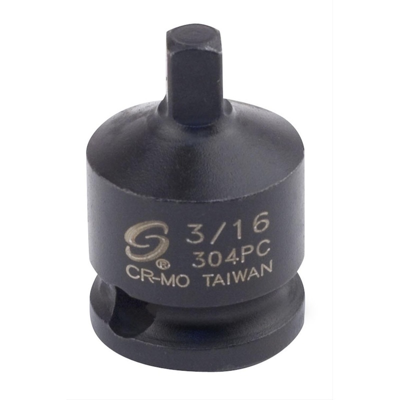 3/16" MALE PIPE PLUG SOCKET- 3/8" DRIVE