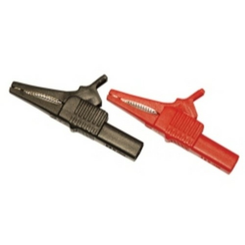 Crocodile Clip Set - Large size CATIII Rated. Safe on Hybrids and EV's