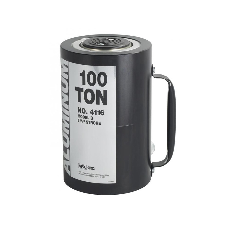 100 TON ALUM RAM W/HALF COUPLER OTC-4116