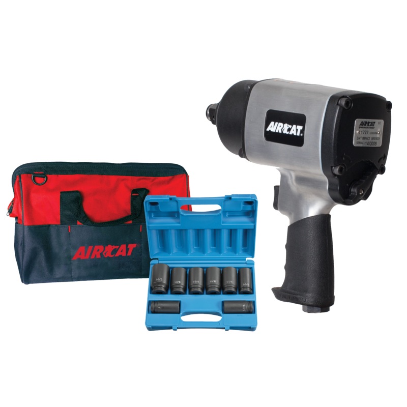 3/4" Drive Super Duty Impact Wrench Kit ACP-1777K