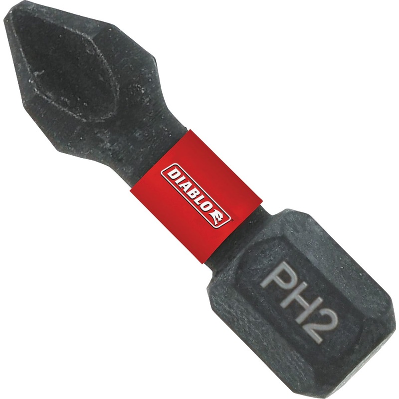 Diablo 1 In. Phillips #2 Impact Screwdriver Bit
