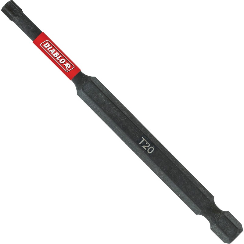Diablo 3-1/2 In. T15 Torx Impact Screwdriver Bit