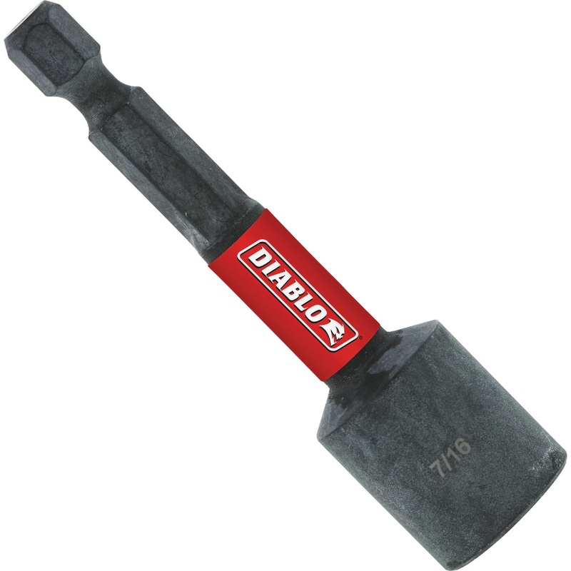 Diablo 7/16 In. x 2-9/16 In. Magnetic Impact Nut Driver
