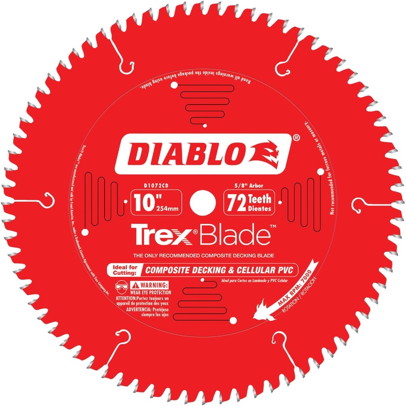 Diablo TrexBlade 10 In. 72-Tooth Circular Saw Blade
