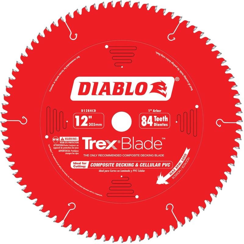 Diablo TrexBlade 12 In. 84-Tooth Circular Saw Blade