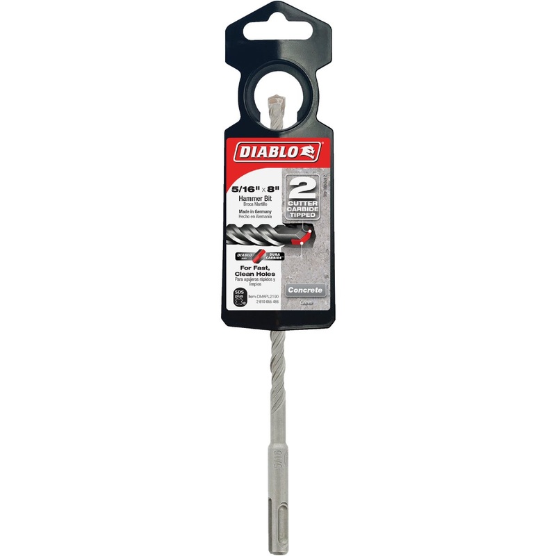 Diablo SDS-Plus 5/16 In. x 8 In. Carbide-Tipped Rotary Hammer Drill Bit