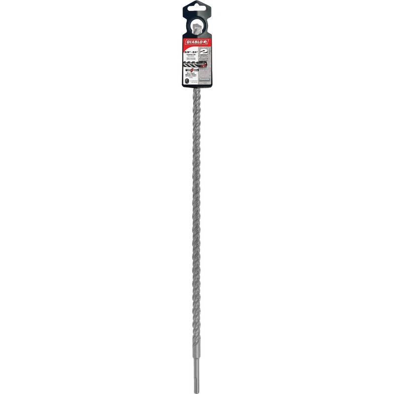 Diablo SDS-Plus 5/8 In. x 24 In. Carbide-Tipped Rotary Hammer Drill Bit