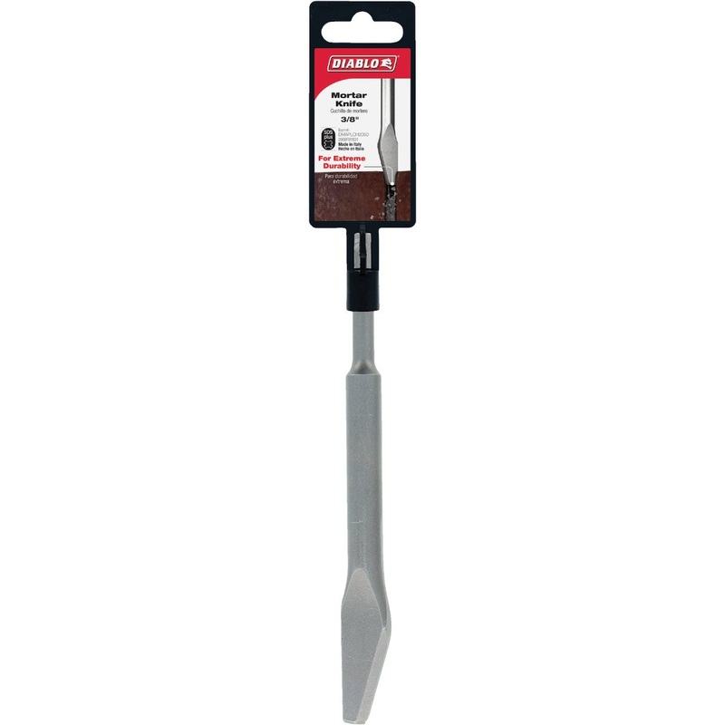 Diablo 3/8 in. SDS-Plus Mortar Knife Bit