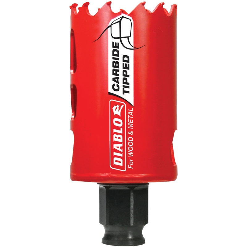 Diablo 1-5/8 In. Carbide-Tipped Hole Saw